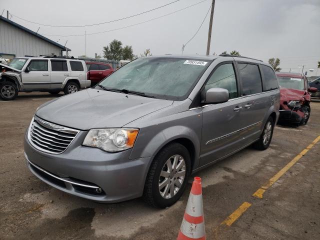 2C4RC1BG1DR708915 - 2013 CHRYSLER TOWN & COU TOURING GRAY photo 1