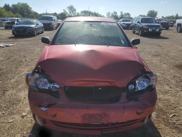 1NXBR32E96Z581018 - 2006 TOYOTA COROLLA CE BURGUNDY photo 5