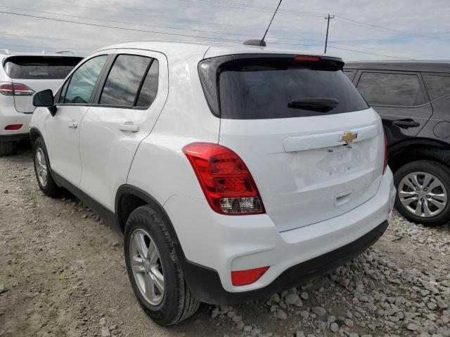 KL7CJKSB4LB088299 - 2020 CHEVROLET TRAX LS WHITE photo 2