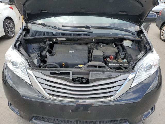 5TDYK3DC5CS266618 - 2012 TOYOTA SIENNA XLE 黑色 照片 12