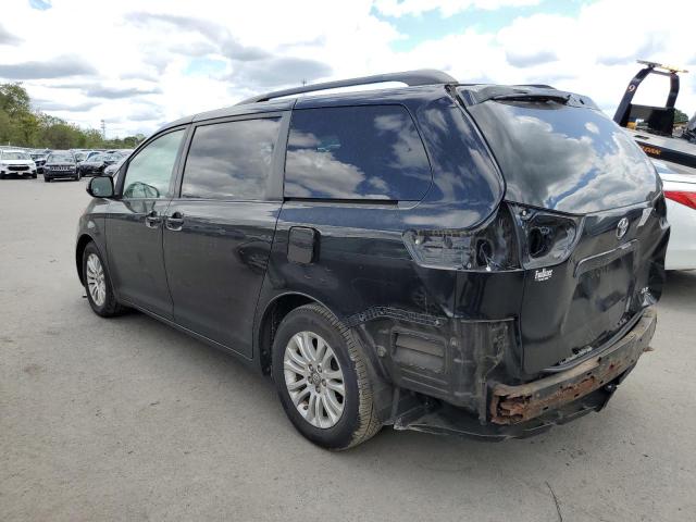 5TDYK3DC5CS266618 - 2012 TOYOTA SIENNA XLE 黑色 照片 2