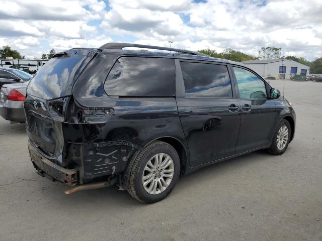 5TDYK3DC5CS266618 - 2012 TOYOTA SIENNA XLE 黑色 照片 3