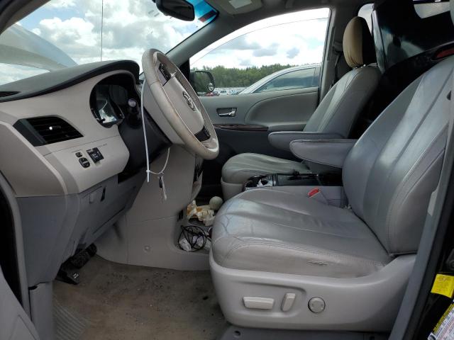 5TDYK3DC5CS266618 - 2012 TOYOTA SIENNA XLE 黑色 照片 7