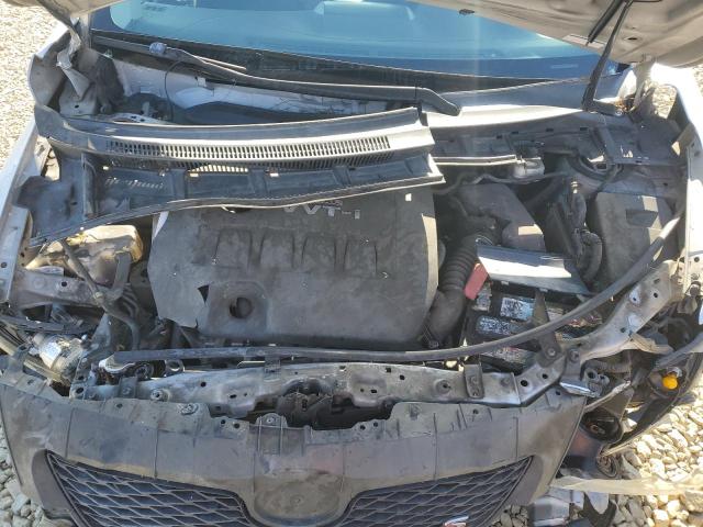 1NXBU4EE6AZ332071 - 2010 TOYOTA COROLLA BASE SILVER photo 11