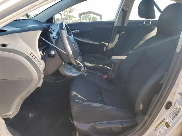 1NXBU4EE6AZ332071 - 2010 TOYOTA COROLLA BASE SILVER photo 7