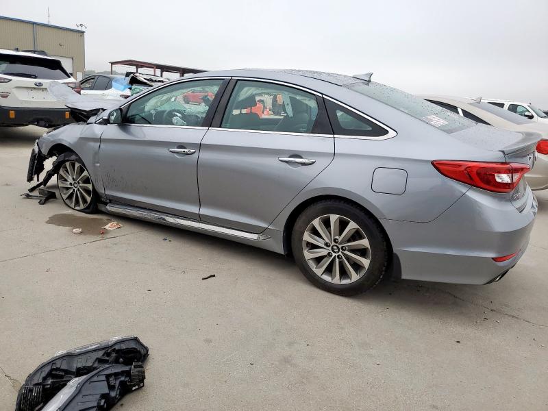 5NPE34AF1HH451749 - 2017 HYUNDAI SONATA SPORT Grau Foto 2