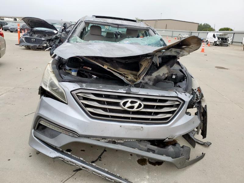 5NPE34AF1HH451749 - 2017 HYUNDAI SONATA SPORT Grau Foto 5