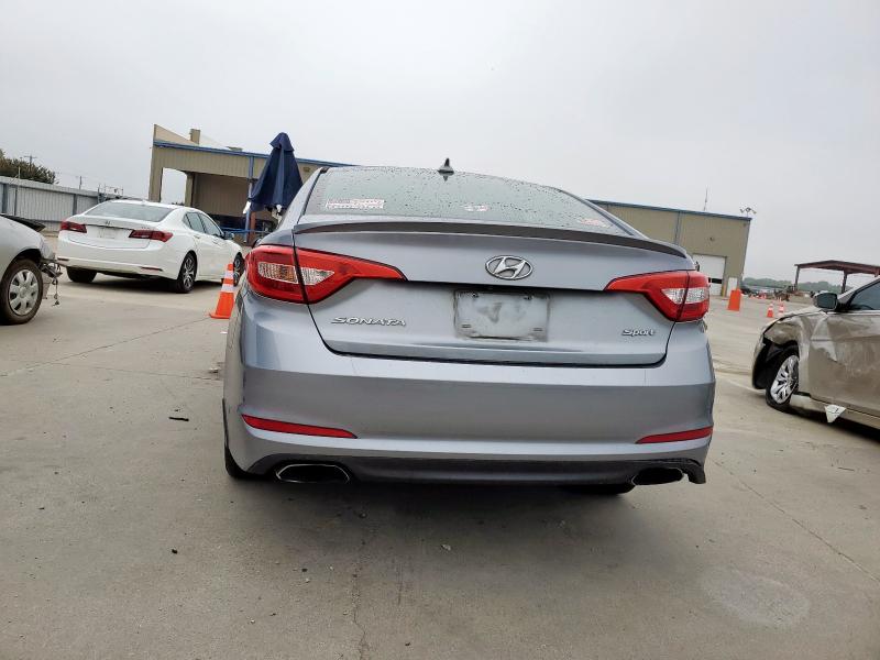 5NPE34AF1HH451749 - 2017 HYUNDAI SONATA SPORT Grau Foto 6