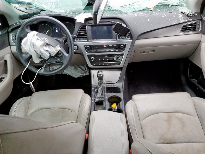 5NPE34AF1HH451749 - 2017 HYUNDAI SONATA SPORT Grau Foto 8