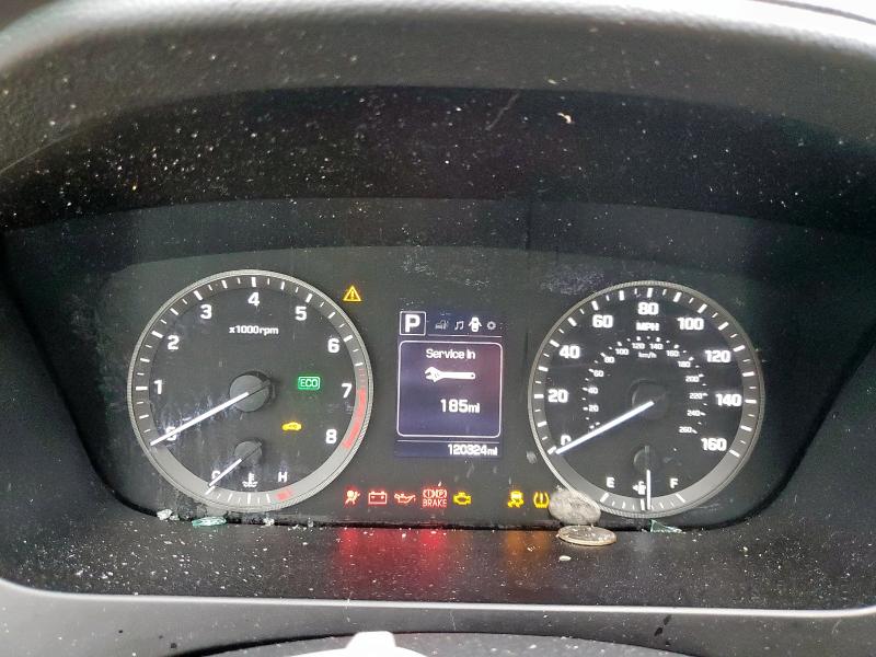 5NPE34AF1HH451749 - 2017 HYUNDAI SONATA SPORT Grau Foto 9