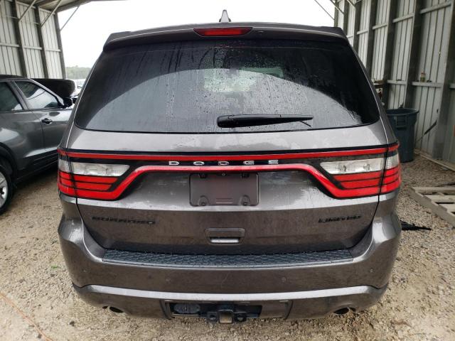 1C4RDHDG0FC931218 - 2015 DODGE DURANGO LIMITED GRAY photo 6