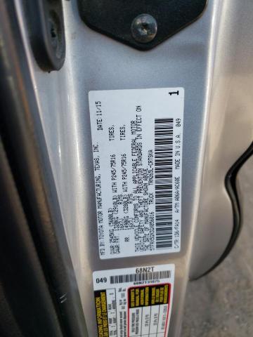 5TFRX5GN3GX056016 - 2016 TOYOTA TACOMA ACCESS CAB Күміс фото 12