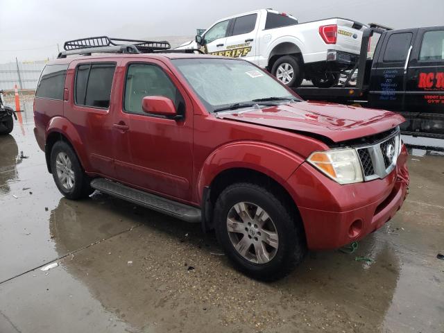 5N1AR18W05C721347 - 2005 NISSAN PATHFINDER LE RED photo 4