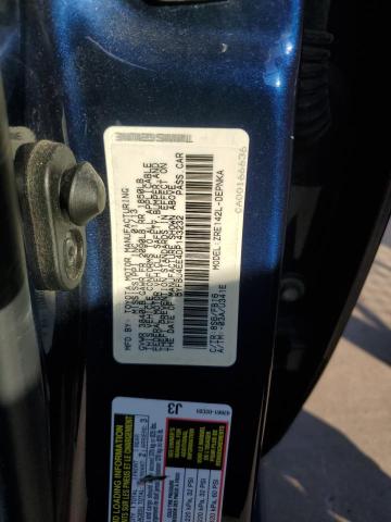 5YFBU4EE4DP143232 - 2013 TOYOTA COROLLA BASE Blau Foto 12