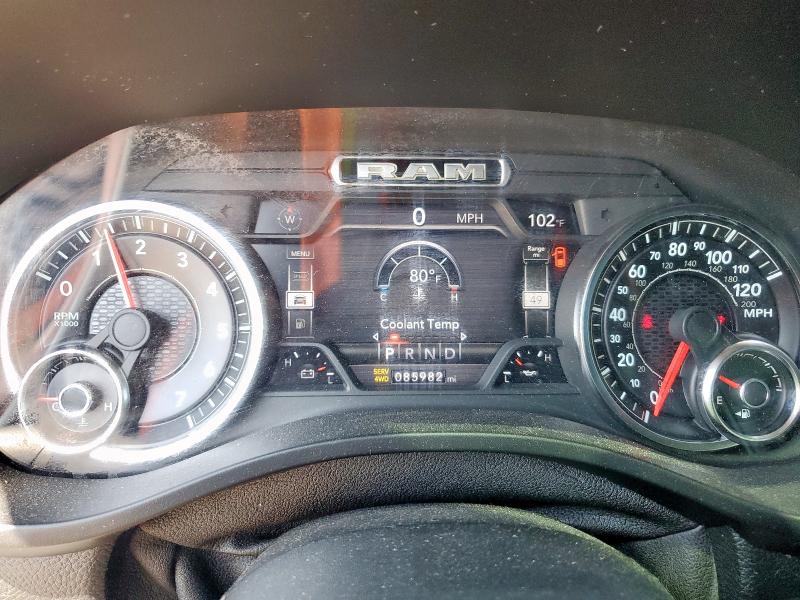 1C6SRFFT2KN750225 - 2019 RAM 1500 BIG HORN/LONE STAR BLACK photo 9