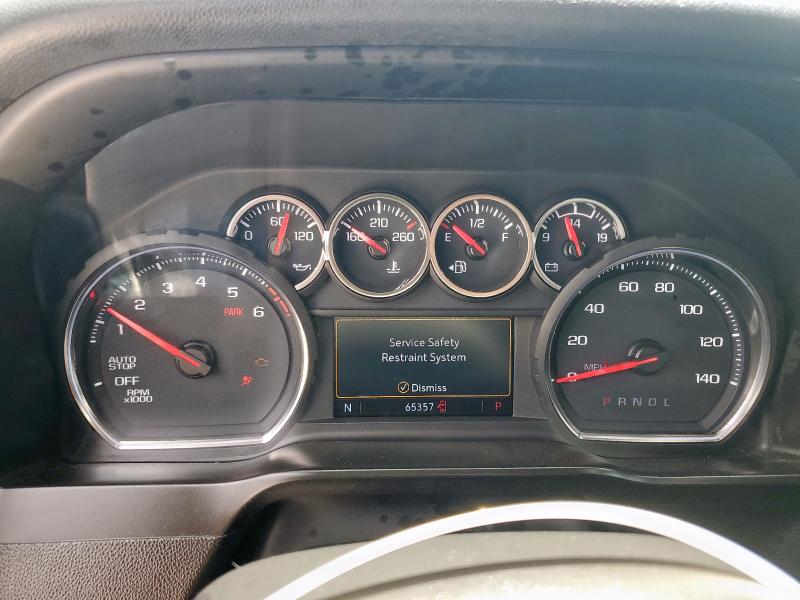 3GCPWCEK6LG442502 - 2020 CHEVROLET SILVERADO C1500 LT WHITE photo 9