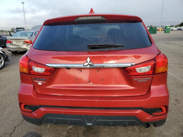 JA4AP3AU1KU002722 - 2019 MITSUBISHI OUTLANDER ES RED photo 6
