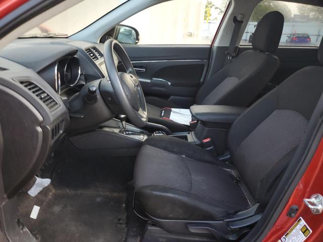 JA4AP3AU1KU002722 - 2019 MITSUBISHI OUTLANDER ES RED photo 7