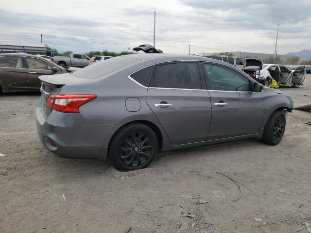 3N1AB7AP2JY234668 - 2018 NISSAN SENTRA S GRAY photo 3