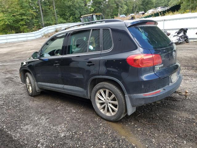 WVGBV7AX4FW505538 - 2015 VOLKSWAGEN TIGUAN S BLACK photo 2