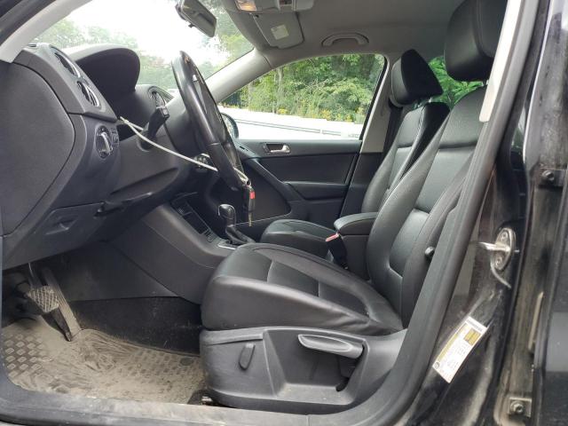 WVGBV7AX4FW505538 - 2015 VOLKSWAGEN TIGUAN S BLACK photo 7