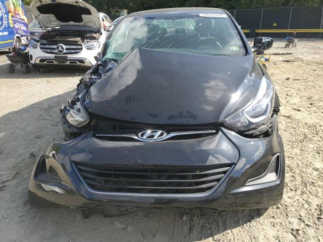 5NPDH4AE7GH685834 - 2016 HYUNDAI ELANTRA SE BLACK photo 5