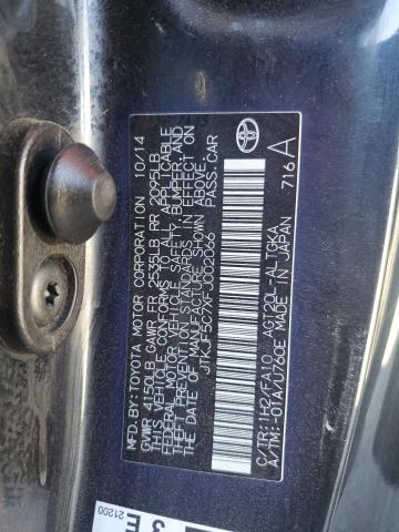 JTKJF5C7XFJ002066 - 2015 TOYOTA SCION TC 石墨色 照片 13