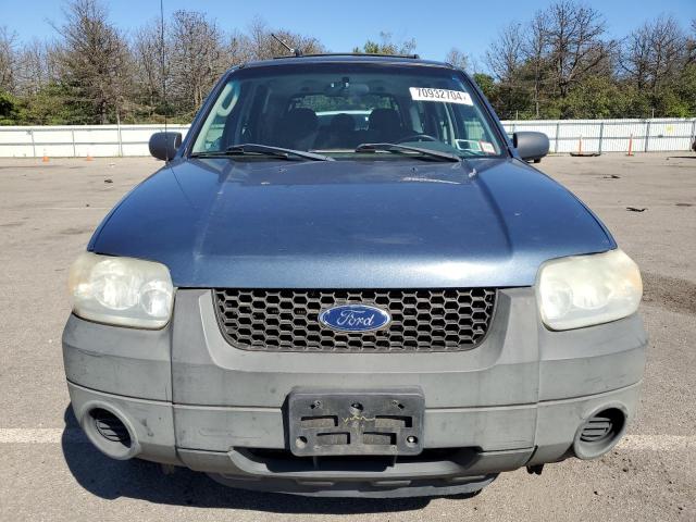 1FMYU02Z76KA27806 - 2006 FORD ESCAPE XLS BLUE photo 5