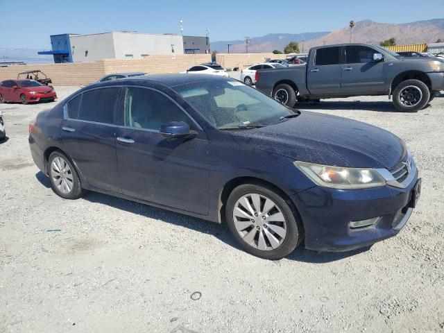 1HGCR2F80DA016602 - 2013 HONDA ACCORD EXL 蓝色 照片 4