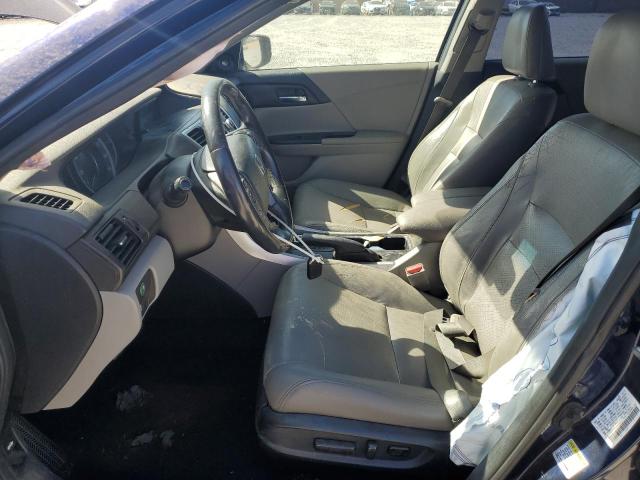 1HGCR2F80DA016602 - 2013 HONDA ACCORD EXL 蓝色 照片 7