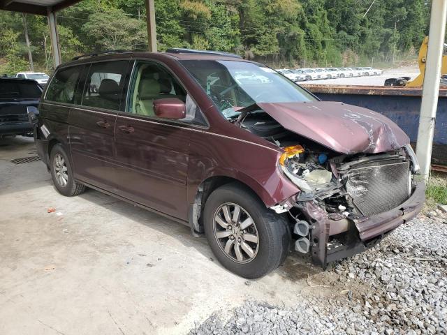 5FNRL38658B050964 - 2008 HONDA ODYSSEY EXL PURPLE photo 4