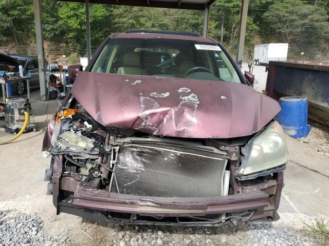 5FNRL38658B050964 - 2008 HONDA ODYSSEY EXL PURPLE photo 5