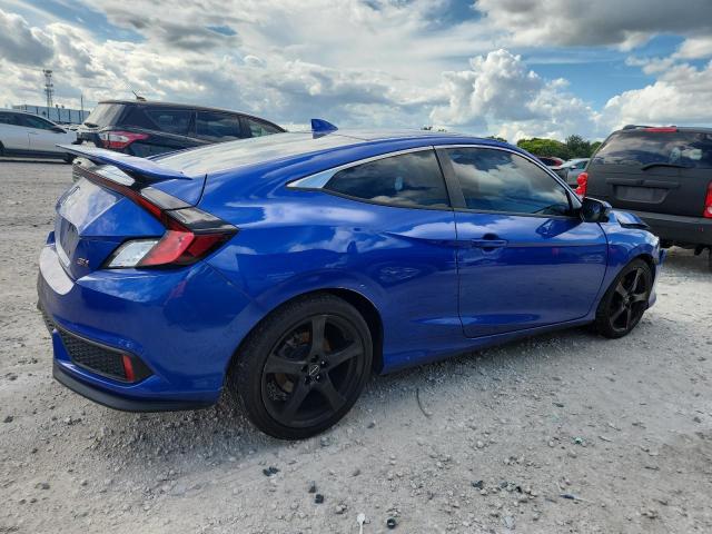 2HGFC3A55KH754931 - 2019 HONDA CIVIC SI BLUE photo 3