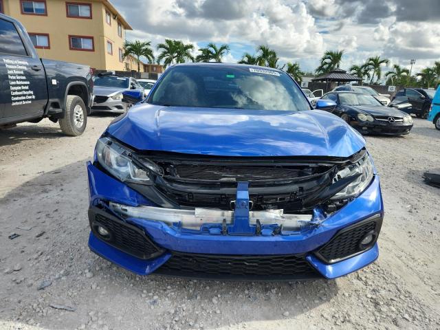 2HGFC3A55KH754931 - 2019 HONDA CIVIC SI BLUE photo 5