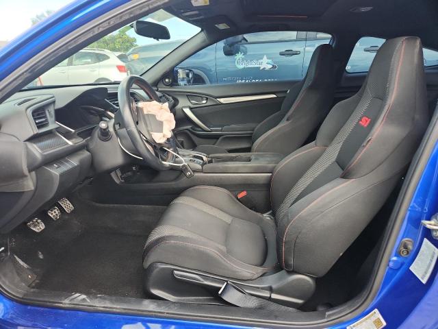 2HGFC3A55KH754931 - 2019 HONDA CIVIC SI BLUE photo 7