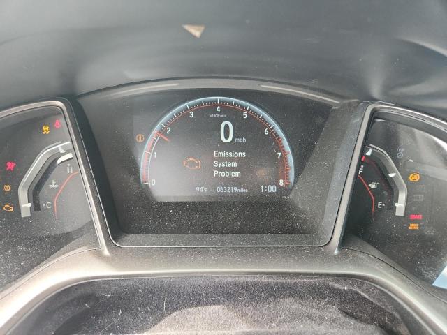 2HGFC3A55KH754931 - 2019 HONDA CIVIC SI BLUE photo 9