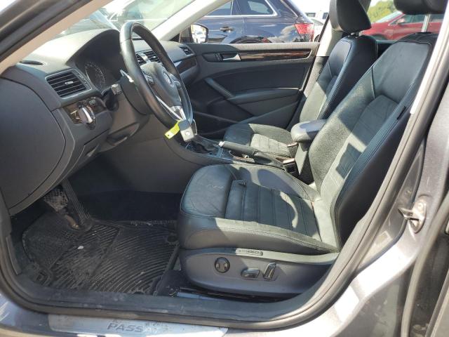 1VWCS7A3XEC025046 - 2014 VOLKSWAGEN PASSAT SEL GRAY photo 7