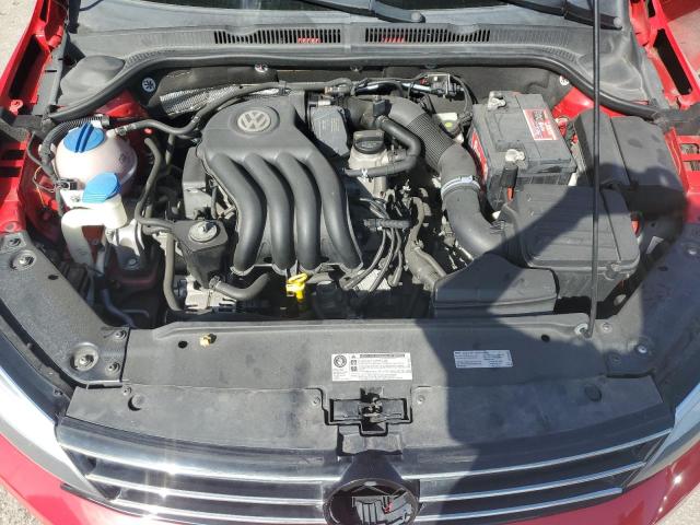 3VW2K7AJ9FM260158 - 2015 VOLKSWAGEN JETTA BASE 红色 照片 11