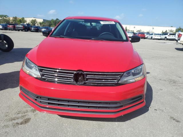 3VW2K7AJ9FM260158 - 2015 VOLKSWAGEN JETTA BASE 红色 照片 5