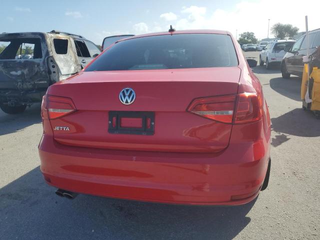 3VW2K7AJ9FM260158 - 2015 VOLKSWAGEN JETTA BASE 红色 照片 6