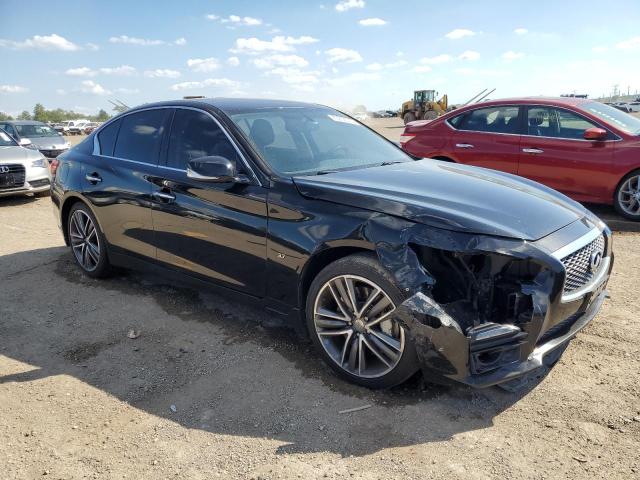 JN1BV7AR3FM412563 - 2015 INFINITI Q50 BASE BLACK photo 4