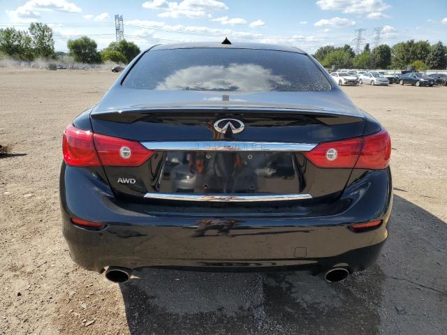 JN1BV7AR3FM412563 - 2015 INFINITI Q50 BASE BLACK photo 6