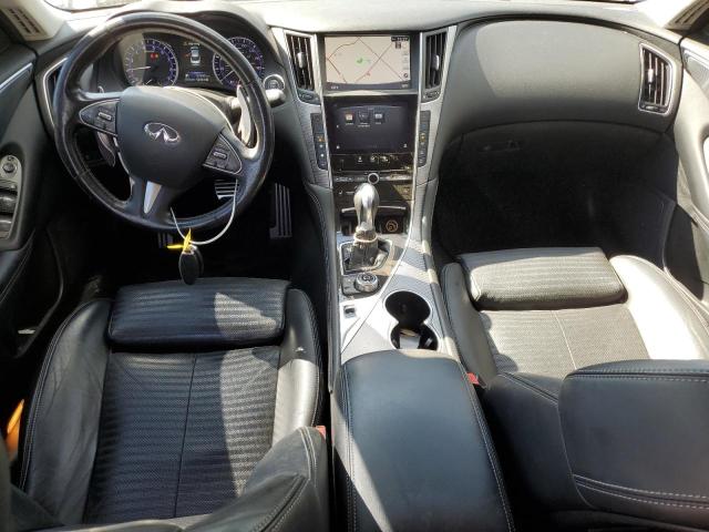JN1BV7AR3FM412563 - 2015 INFINITI Q50 BASE BLACK photo 8