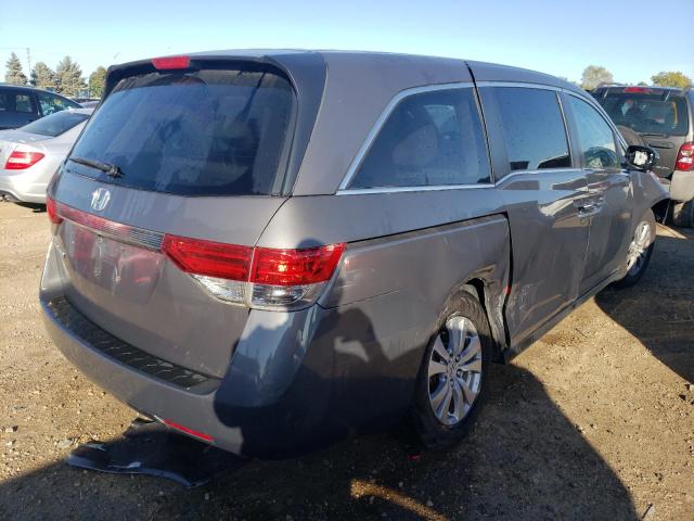 5FNRL5H41FB128244 - 2015 HONDA ODYSSEY EX GRAY photo 3