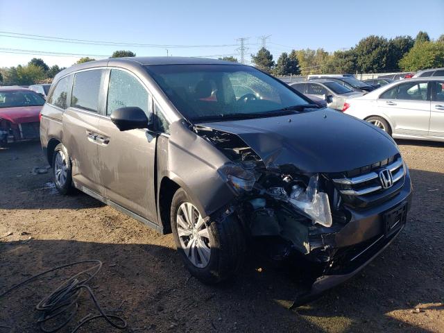 5FNRL5H41FB128244 - 2015 HONDA ODYSSEY EX GRAY photo 4