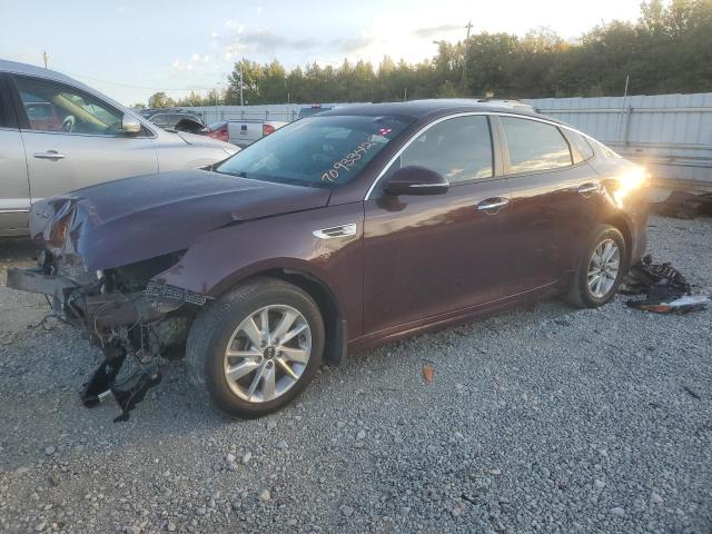 5XXGT4L34JG231938 - 2018 KIA OPTIMA LX BURGUNDY photo 1