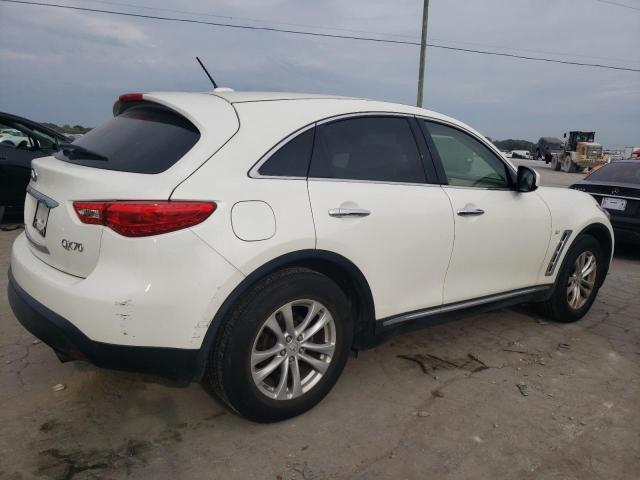 JN8CS1MU2HM141607 - 2017 INFINITI QX70 WHITE photo 3