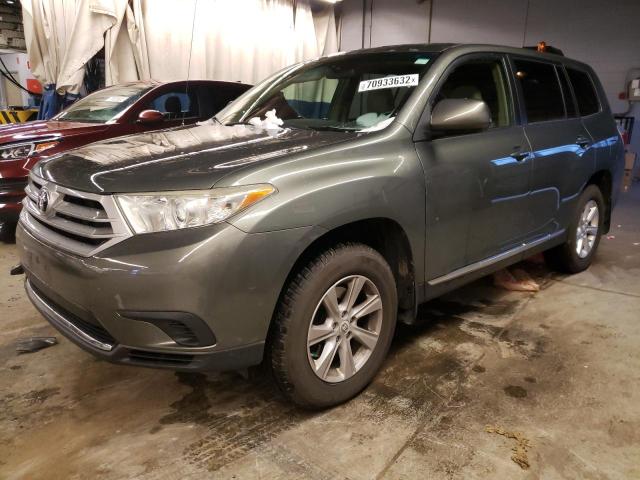 5TDBK3EH2BS073065 - 2011 TOYOTA HIGHLANDER BASE Теңіз көгі фото 1