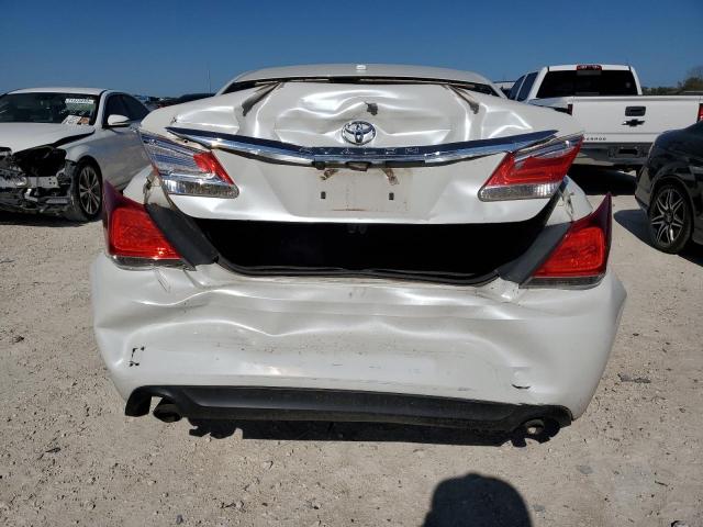 4T1BK3DB6BU388861 - 2011 TOYOTA AVALON BASE WHITE photo 6