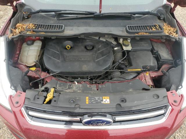 1FMCU9J92DUA23857 - 2013 FORD ESCAPE TITANIUM წითელი ფოტო 12